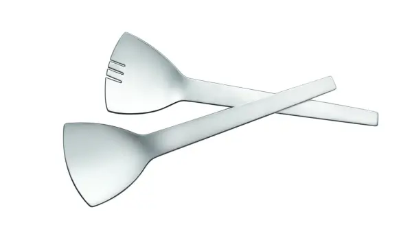 Набор приборов для салата из нержавеющей стали Sabrina, 2 предмета