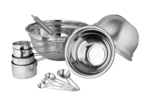 Набор мерных ложек из нержавеющей стали, 12 предметов