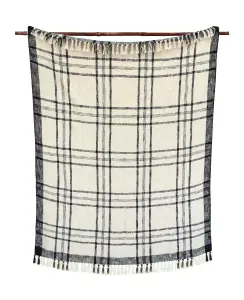 Плед из хлопка ручного ткачества