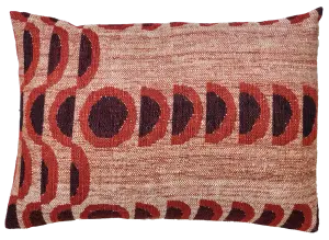 Наволочка из шерсти и шелка ручной работы