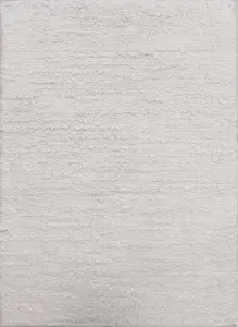 Ковер из новозеландской шерсти и натурального шелка однотонный