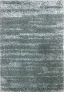 Ковер из новозеландской шерсти и искусственного шелка однотонный