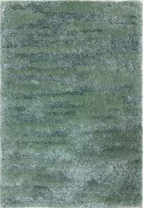 Ковер из новозеландской шерсти и искусственного шелка однотонный