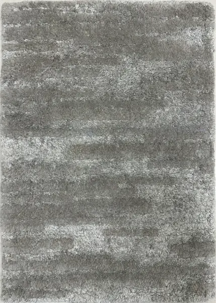 Ковер из новозеландской шерсти и искусственного шелка однотонный