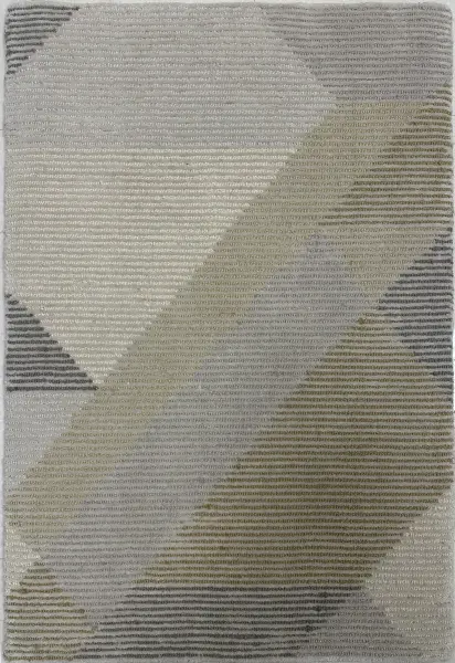 Ковер из шерсти с рельефной фактурой