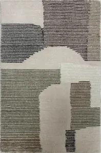 Ковер из шерсти с рельефной фактурой