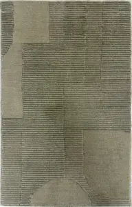 Ковер из шерсти с рельефной фактурой