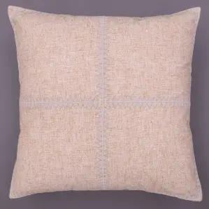 Декоративная наволочка из полиэстера, хлопка и льна с вышивкой