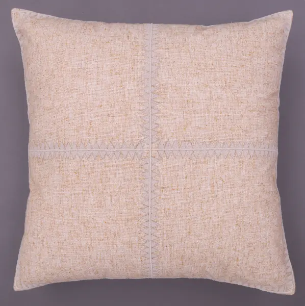 Декоративная наволочка из полиэстера, хлопка и льна с вышивкой