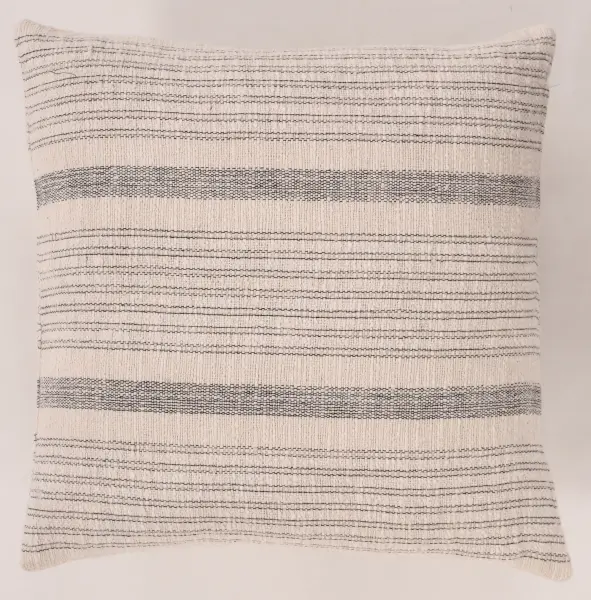 Декоративная наволочка из хлопка с окрашиванием в пряже