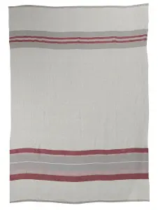 Тканый льняной плед