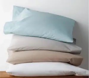 Наволочки из хлопка однотонные