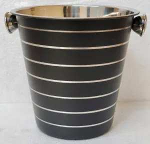 Ведерко для шампанского из нержавеющей стали с порошковым покрытием