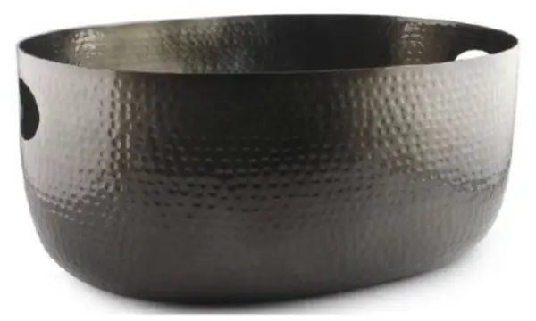 Ведро для льда из алюминия с тиснением