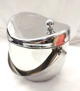 Ведерко для льда из нержавеющей стали с двойными стенками