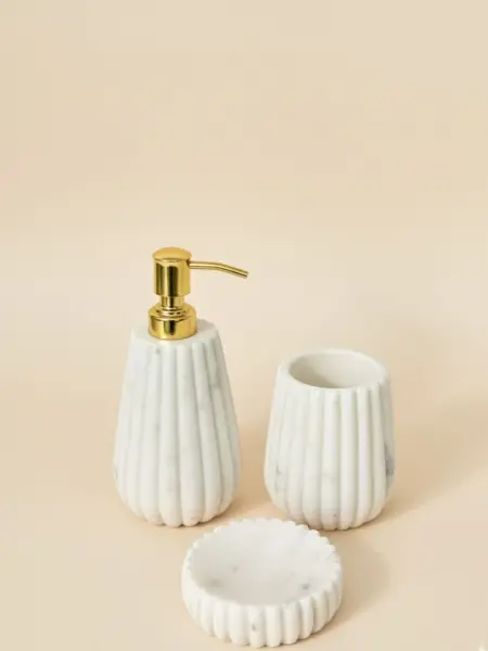 Набор для ванной из натурального мрамора