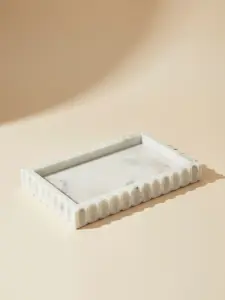 Поднос из натурального мрамора