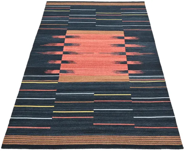 Ковер ручной работы из новозеландской шерсти и хлопка