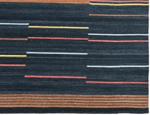 Ковер ручной работы из новозеландской шерсти и хлопка