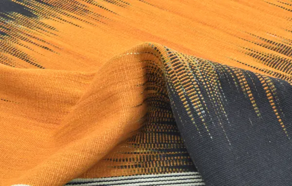 Ковер ручной работы из новозеландской шерсти и хлопка