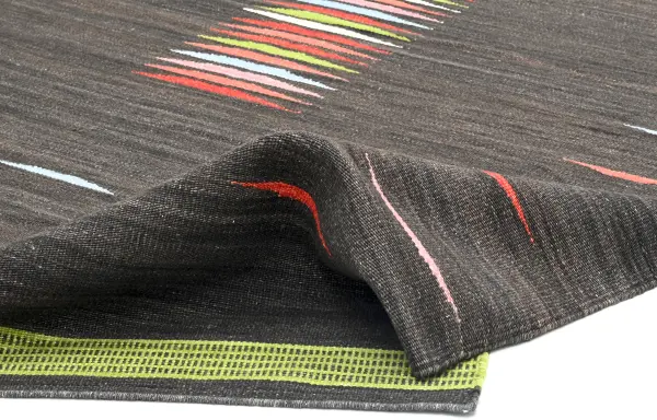 Ковер ручной работы из новозеландской шерсти и хлопка