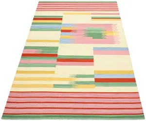 Ковер ручной работы из новозеландской шерсти и хлопка