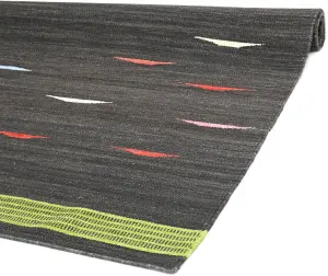 Ковер ручной работы из новозеландской шерсти и хлопка