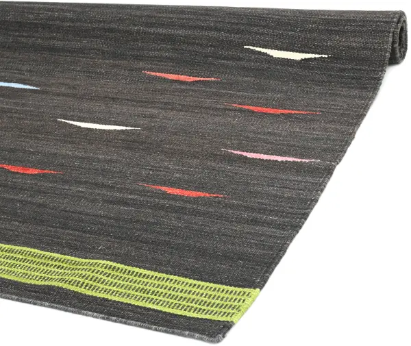 Ковер ручной работы из новозеландской шерсти и хлопка