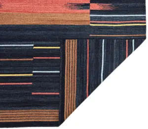 Ковер ручной работы из новозеландской шерсти и хлопка