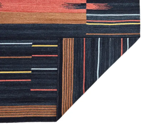 Ковер ручной работы из новозеландской шерсти и хлопка