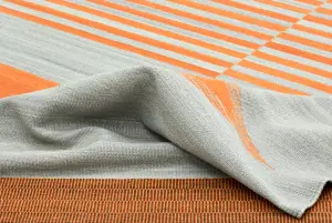 Ковер ручной работы из новозеландской шерсти и хлопка